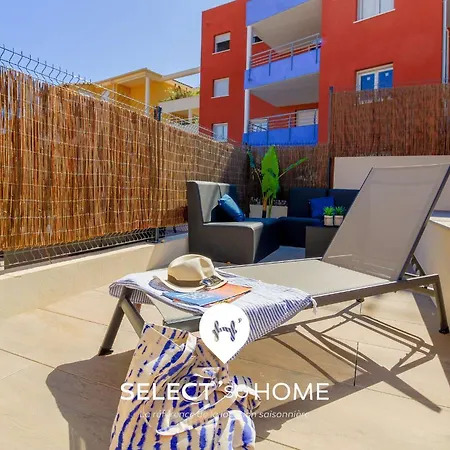 Daire Select'so - Au Poseidon - Duplex 6 Personnes, Parking Prive, Piscine, Animaux Admis - Pos-b *